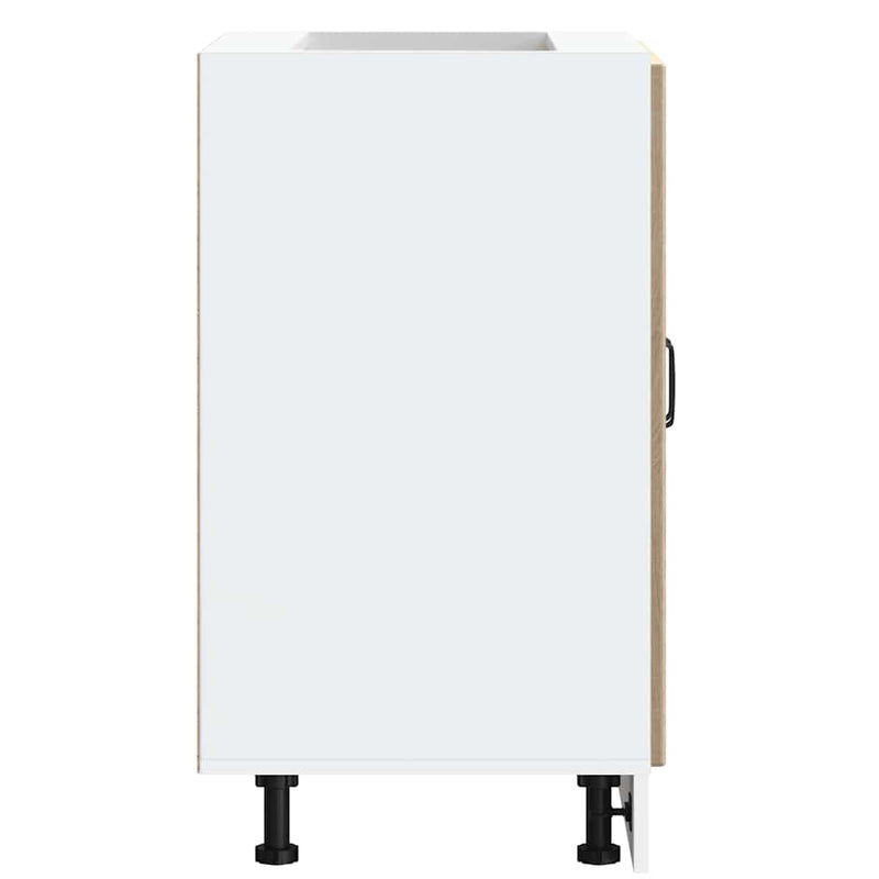 vidaXL mosdóaljzatos szekrény Lucca sonoma tölgy szerelt fa