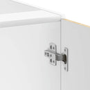 vidaXL mosdóaljzatos szekrény Lucca sonoma tölgy szerelt fa