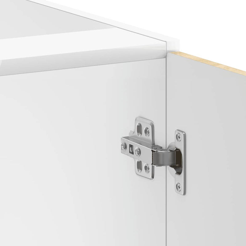 vidaXL mosdóaljzatos szekrény Lucca sonoma tölgy szerelt fa