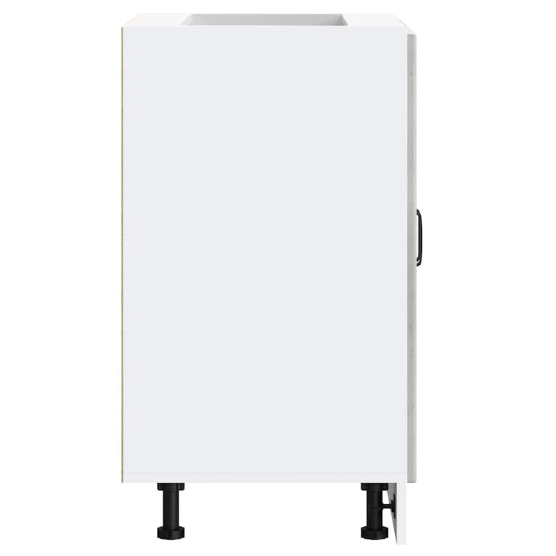 vidaXL mosdóaljzatos szekrény Lucca betonszürke szerelt fa