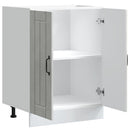 vidaXL mosdóaljzatos szekrény Lucca betonszürke szerelt fa