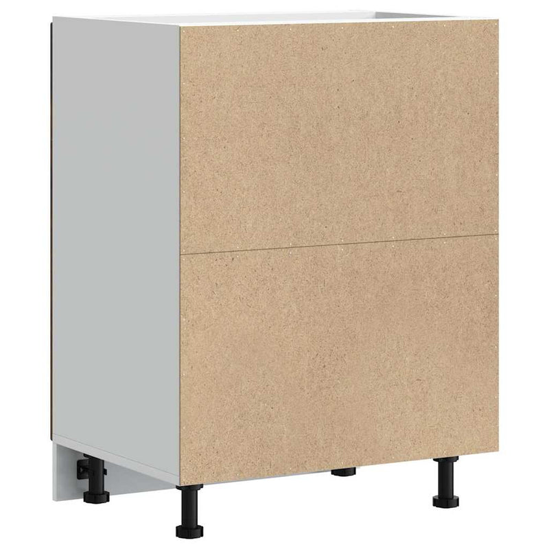 vidaXL mosdóaljzatos szekrény Lucca füstölt tölgy fűrészáru műfa