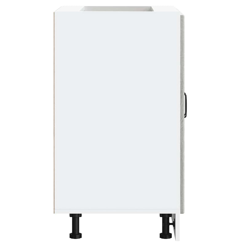 vidaXL mosdóaljzatos szekrény Lucca szürke sonoma műfa