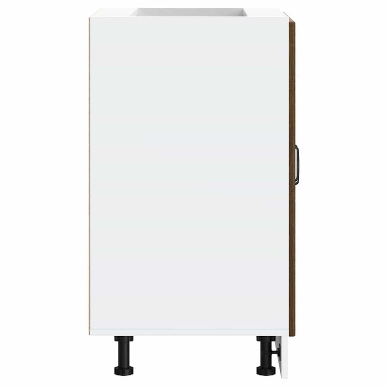 vidaXL mosdóaljzatos szekrény Lucca barna tölgy fűrészáru műfa