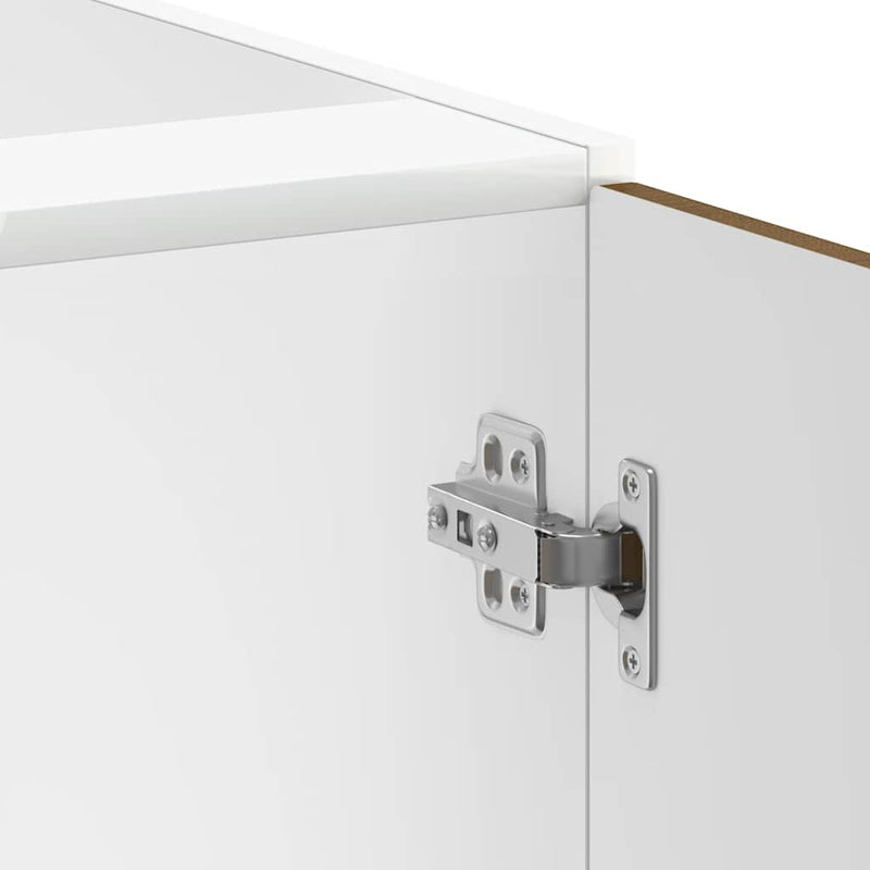 vidaXL mosdóaljzatos szekrény Lucca barna tölgy fűrészáru műfa