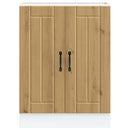 vidaXL mosdóaljzatos szekrény Lucca kézműves tölgy fűrészáru műfa