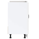 vidaXL mosdóaljzatos szekrény Lucca magasfényű fehér szerelt fa