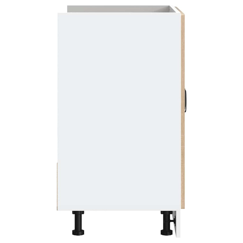 vidaXL mosdóaljzatos szekrény Lucca sonoma tölgy szerelt fa