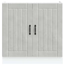 vidaXL mosdóaljzatos szekrény Lucca betonszürke szerelt fa