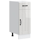 vidaXL Konyhai alsó szekrény Lucca magasfényű fehér szerelt fa