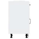 vidaXL Konyhai alsó szekrény Lucca magasfényű fehér szerelt fa