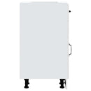 vidaXL Konyhai alsó szekrény Lucca magasfényű fehér szerelt fa