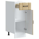 vidaXL Konyhai alsó szekrény Lucca sonoma tölgy szerelt fa