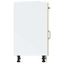 vidaXL Konyhai alsó szekrény Lucca sonoma tölgy szerelt fa