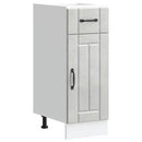 vidaXL Konyhai alsó szekrény Lucca betonszürke szerelt fa