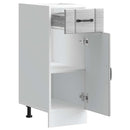 vidaXL Konyhai alsó szekrény Lucca szürke sonoma szerelt fa