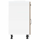 vidaXL Konyhai alsó szekrény Lucca barna tölgy szerelt fa