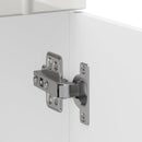 vidaXL Konyhai alsó szekrény Lucca magasfényű fehér szerelt fa