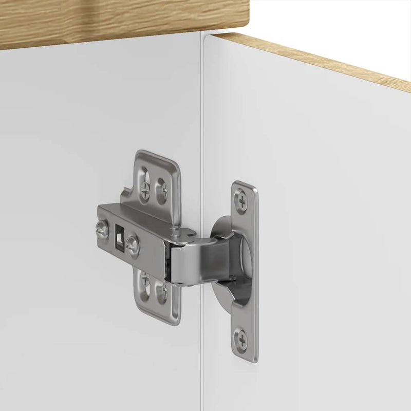 vidaXL Konyhai alsó szekrény Lucca sonoma tölgy szerelt fa