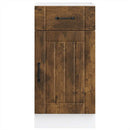 vidaXL Konyhai alsó szekrény Lucca füstölt tölgy szerelt fa