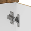 vidaXL Konyhai alsó szekrény Lucca füstölt tölgy szerelt fa