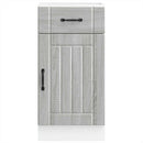 vidaXL Konyhai alsó szekrény Lucca szürke sonoma szerelt fa