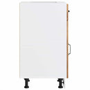 vidaXL Konyhai alsó szekrény Lucca antik fa szerelt fa