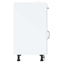 vidaXL Konyhai alsó szekrény Lucca fehér szerelt fa