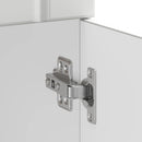 vidaXL Konyhai alsó szekrény Lucca fehér szerelt fa