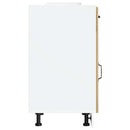 vidaXL Konyhai alsó szekrény Lucca sonoma tölgy szerelt fa