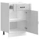 vidaXL Konyhai alsó szekrény Lucca betonszürke szerelt fa