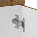 vidaXL Konyhai alsó szekrény Lucca füstölt tölgy szerelt fa