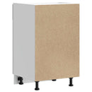 vidaXL Konyhai alsó szekrény Lucca szürke sonoma szerelt fa