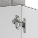 vidaXL Konyhai alsó szekrény Lucca szürke sonoma szerelt fa