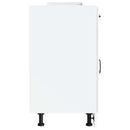 vidaXL Konyhai alsó szekrény Lucca magasfényű fehér szerelt fa