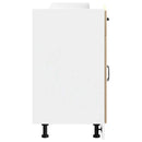 vidaXL Konyhai alsó szekrény Lucca sonoma tölgy szerelt fa