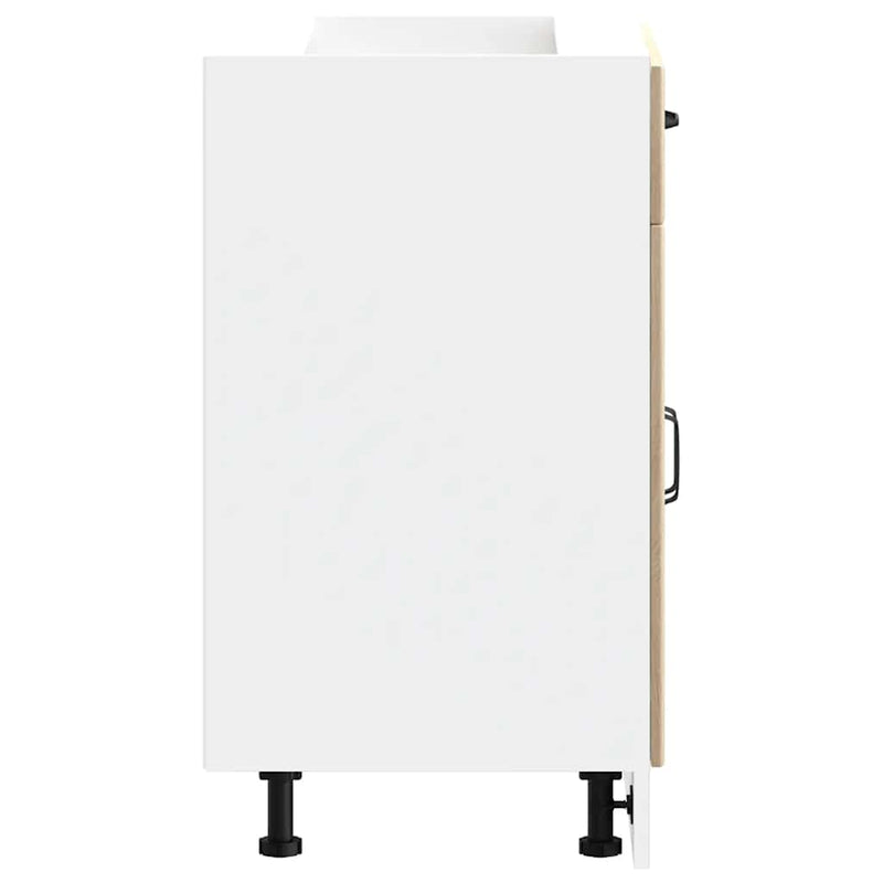 vidaXL Konyhai alsó szekrény Lucca sonoma tölgy szerelt fa