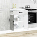 vidaXL Konyhai alsó szekrény Lucca betonszürke szerelt fa