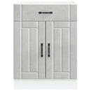 vidaXL Konyhai alsó szekrény Lucca betonszürke szerelt fa