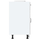 vidaXL Konyhai alsó szekrény Lucca betonszürke szerelt fa