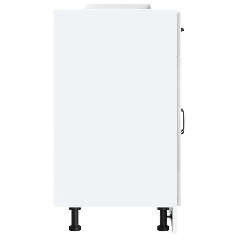 vidaXL Konyhai alsó szekrény Lucca betonszürke szerelt fa