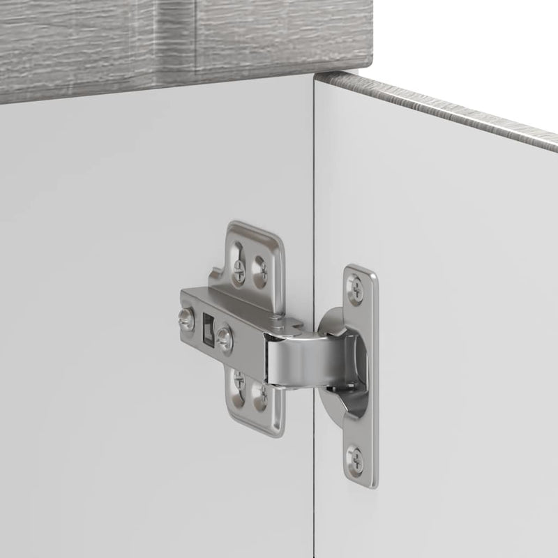 vidaXL Konyhai alsó szekrény Lucca szürke sonoma szerelt fa