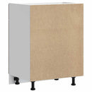 vidaXL Konyhai alsó szekrény Lucca barna tölgy szerelt fa