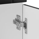 vidaXL Konyhai alsó szekrény Lucca fekete szerelt fa