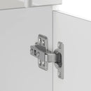 vidaXL Konyhai alsó szekrény Lucca magasfényű fehér szerelt fa