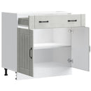 vidaXL Konyhai alsó szekrény Lucca betonszürke szerelt fa