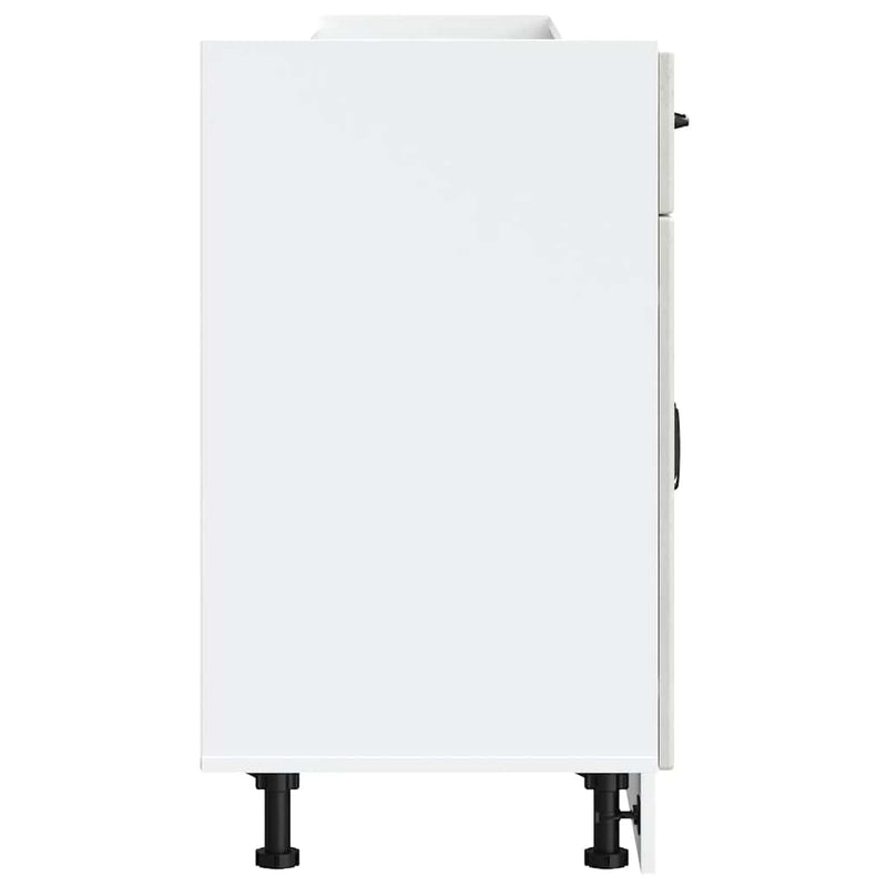 vidaXL Konyhai alsó szekrény Lucca betonszürke szerelt fa