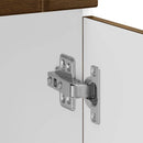 vidaXL Konyhai alsó szekrény Lucca barna tölgy szerelt fa