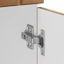 vidaXL Konyhai alsó szekrény Lucca antik fa szerelt fa