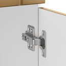 vidaXL Konyhai alsó szekrény Lucca kézműves tölgy szerelt fa